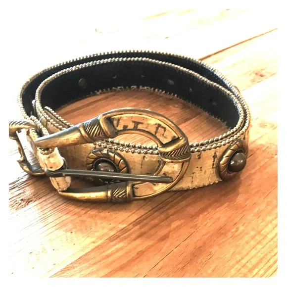 Accessories | Tree Bark Belt With Detailing Size Small  display picture 1